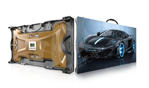 戶(hù)外p6全彩屏壓鑄鋁箱體